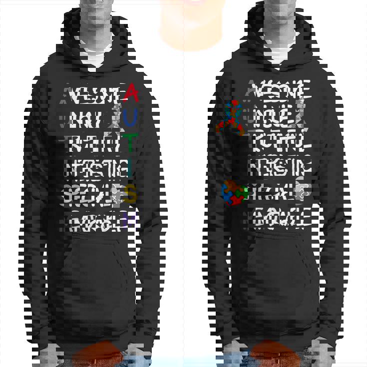Autism Awareness Month Apparel Awesome Autism Awareness Hoodie