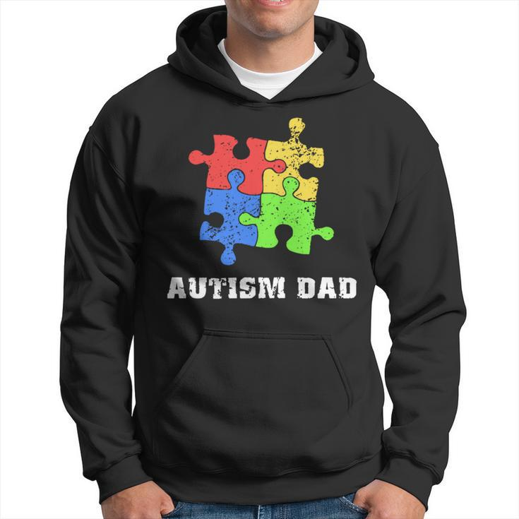 Autism Dad T  Educate Love Support Gift  Hoodie