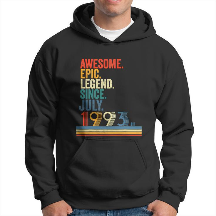Awesome Epic Legend Since July 1993 28 Year Old Hoodie