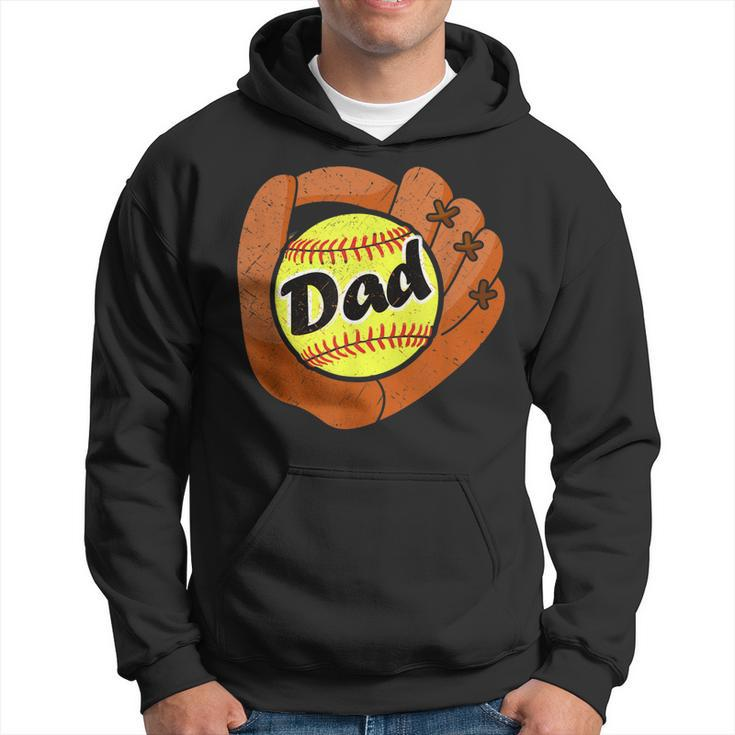 Awesomme Daddy  Softball Dad Baseball Fans Gift  Hoodie