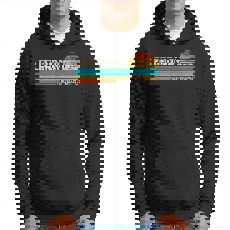 Baseballspieler Legende Seit Februar 1962 Geburtstag Hoodie
