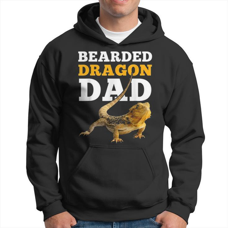 Bearded Dragon Dad Fathers Day Birthday Animal Loves Gifts Hoodie
