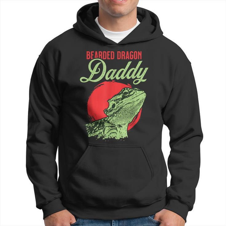 Bearded Dragon Daddy Father Dad Bearded Dragon Hoodie
