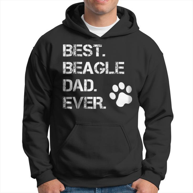 Best Beagle Dad Ever Dog Animal Lover T Hoodie