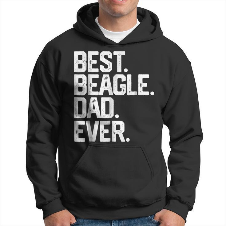 Best Beagle Dad Ever T  Fathers Day Gifts Dog Daddy Gift For Mens Hoodie