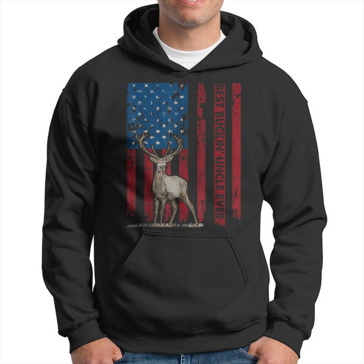 Best Buckin Uncle Ever Deer Hunting  Fathers Day Gift Gift For Mens Hoodie