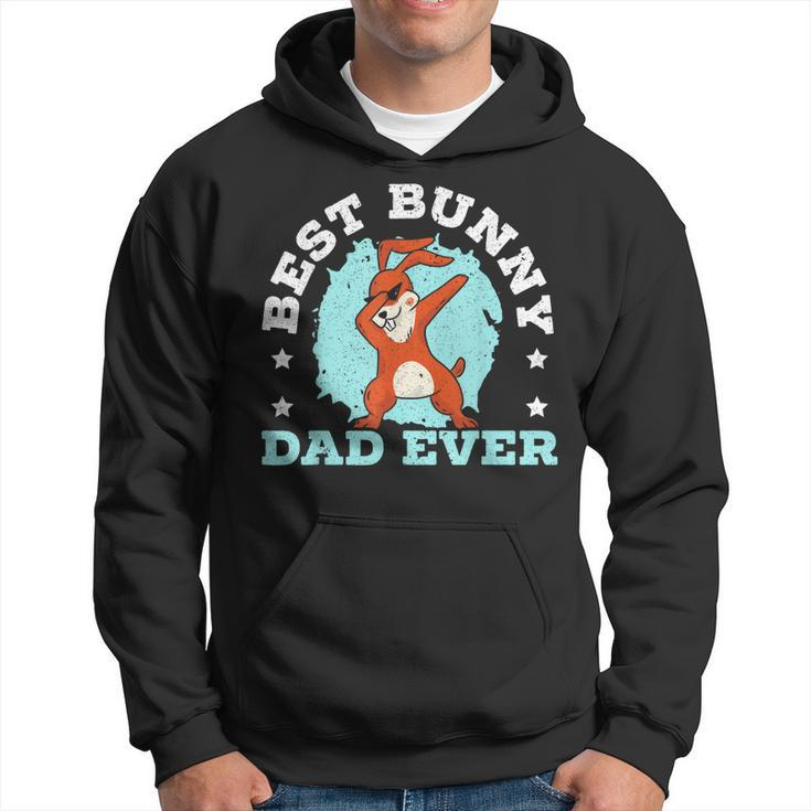 Best Bunny Dad Ever Rabbit Lover Fathers Day Daddy Gift For Mens Hoodie