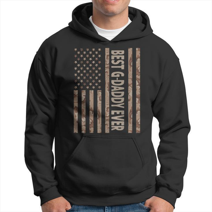 Best Gdaddy Ever Us American Flag Funny Grandpa Fathers Day Gift For Mens Hoodie