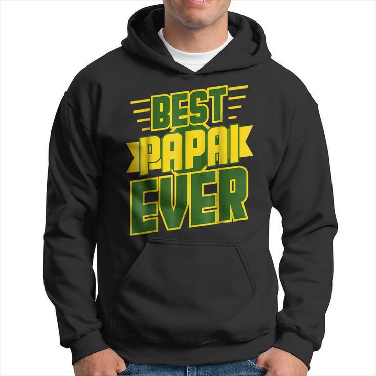 Best Papai Ever Awesome Brazilian Dad Brazil Gift Hoodie
