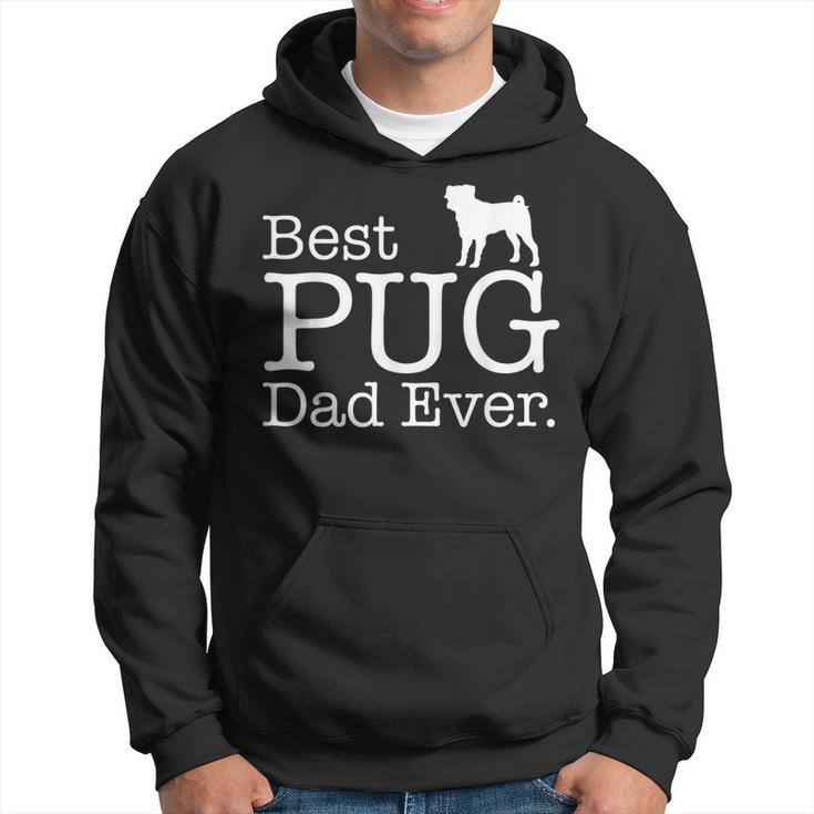 Best Pug Dad EverFunny Pet Kitten Animal Parenting Hoodie