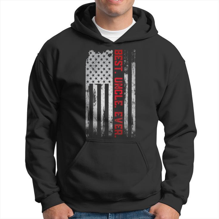 Best Uncle Ever American Usa Flag Father’S Day Gift For Dad Hoodie