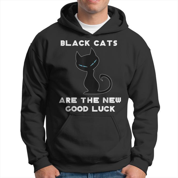 Black Cat Good Luck Graphic Lucky Black Cat Men Hoodie