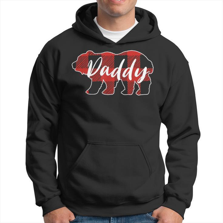 Buffalo Plaid Daddy Bear Fathers Day Gifts V2 Hoodie
