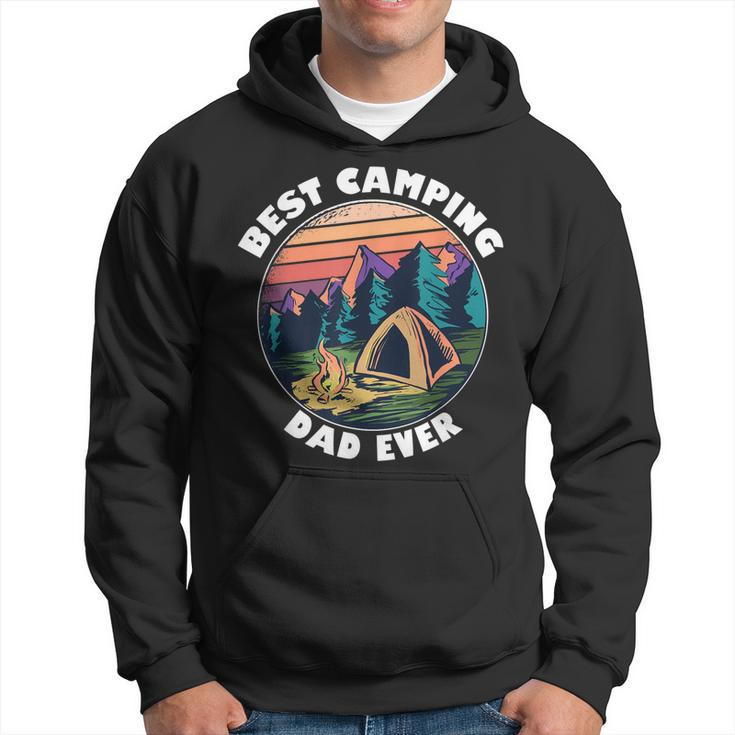 Camping Dad  Best Dad Camper Gift Father Camping Gift For Mens Hoodie