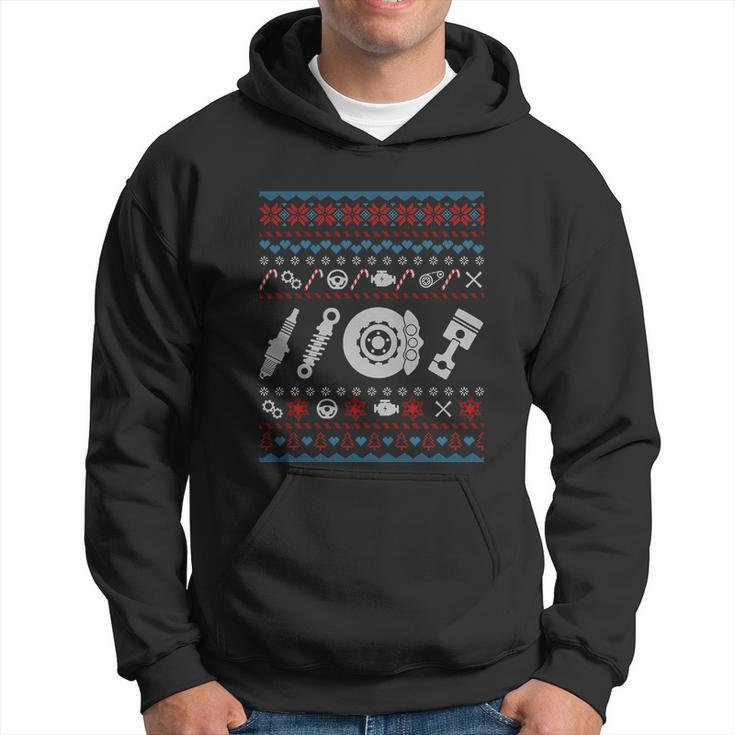 Car Parts Ugly Christmas Sweater Funny Funny Gift Great Gift Hoodie