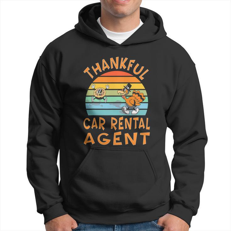 Car Rental Agent Job Funny Thanksgiving Hoodie