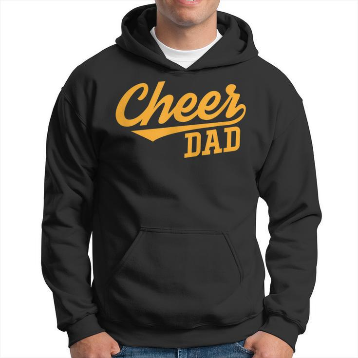 Cheer Dad Father Cheerleading Cheering Fathers Day Gift For Mens Hoodie