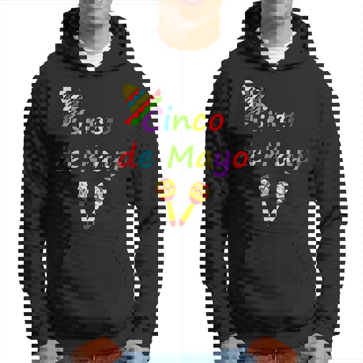 Cinco De Mayo Sombrero Mexico Taco Fiesta Mexican Food Salsa Hoodie