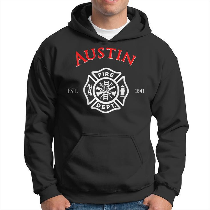 City Of Austin Fire Rescue Texas Firefighter Duty  Hoodie