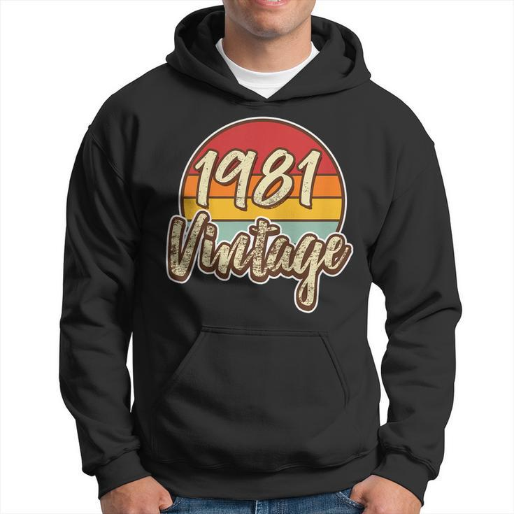 Classic Vintage 38Th Birthday T Shirt 38 Years Old 1981 Hoodie