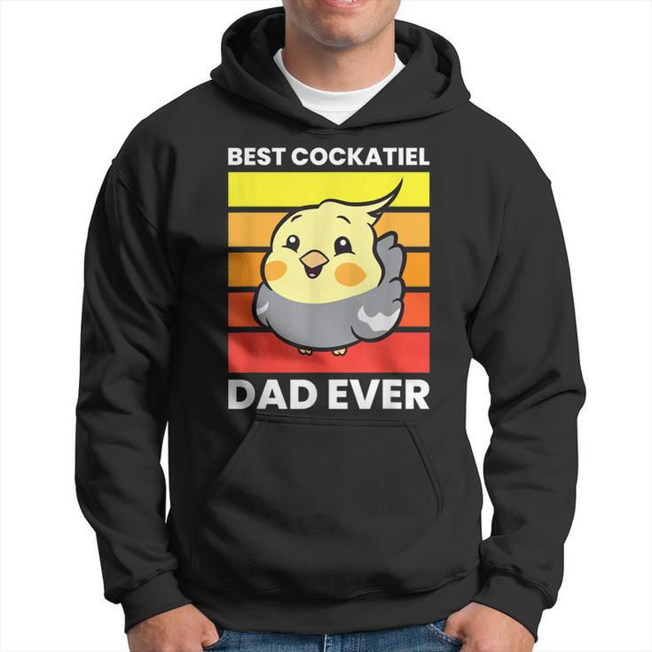 Cockatiel Papa Best Cockatiel Dad Ever Love Cockatiels Hoodie