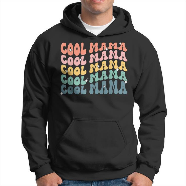 Cool Mama Retro Mothers Day New Mom Pregnancy Announcement  Hoodie