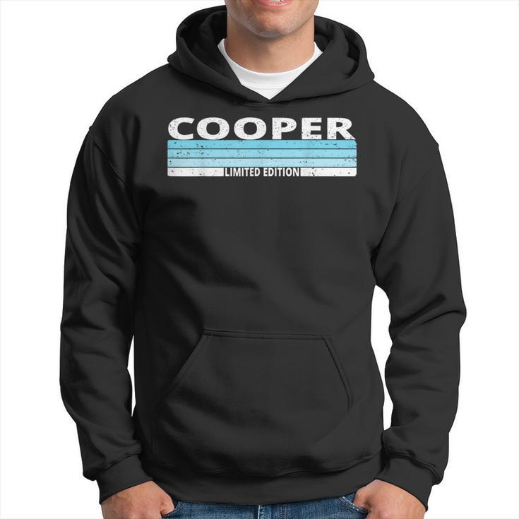 Cooper Surname Birthday Family Reunion 80S 90S Blue Sunset Hoodie