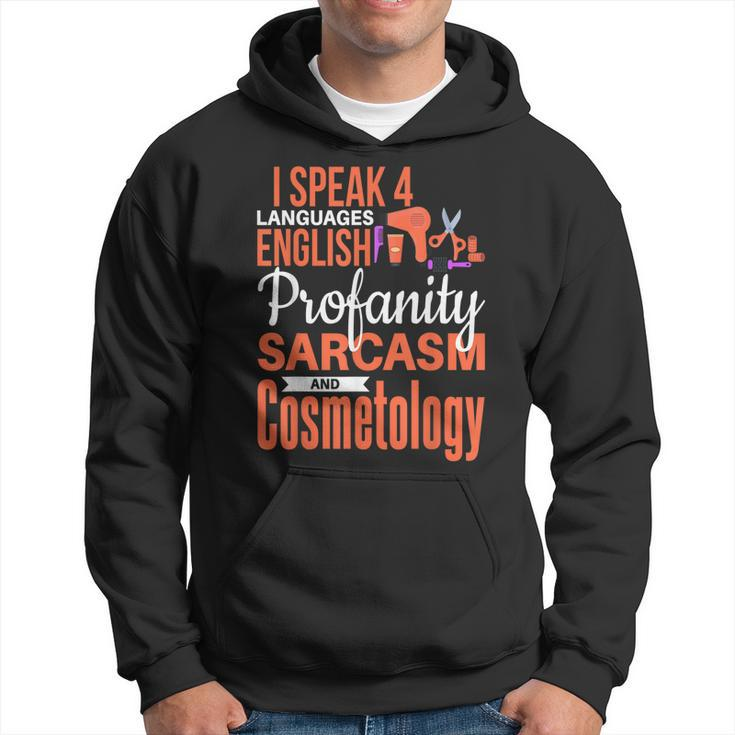 Cosmetology Funny Beautician Esthetician Cosmetologist Hoodie