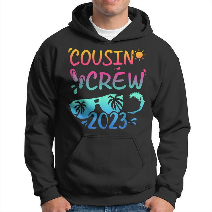 Cousin Crew 2023 For Summer Vacation Holiday Family Camp  Hoodie