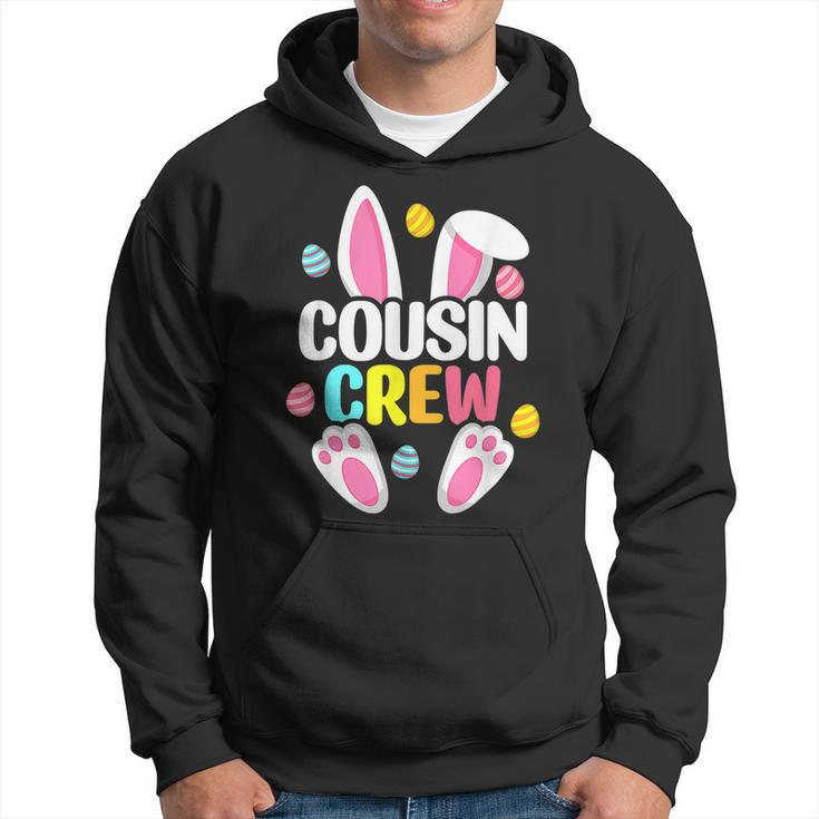 Cousin Crew Easter Bunny Happy Easte Family Matching Toddler  Hoodie