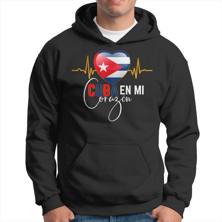 Cuba En Mi Corazon Cuban Pride  Hoodie