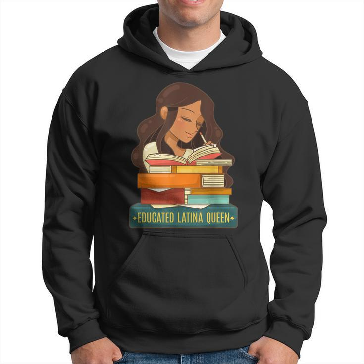 Cute Educated Latina Queen Gift  Hoodie