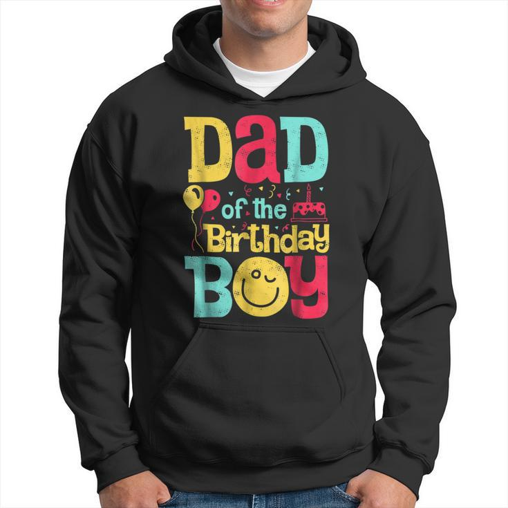 Dad Of The Birthday BoyFather Dads Daddy Men Gifts Hoodie
