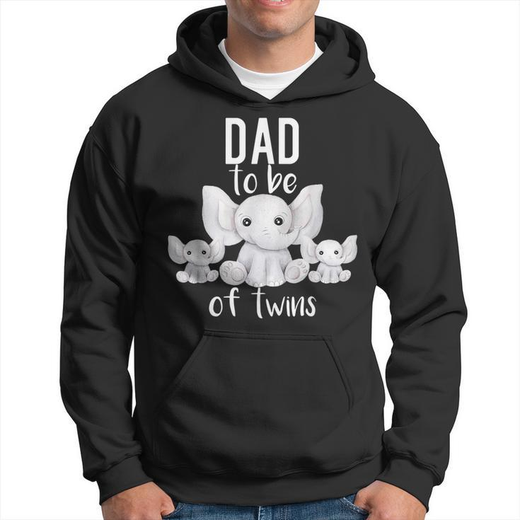 Dad To Be Of Twins Elephant Baby Shower Twin Dad Gift Gift For Mens Hoodie