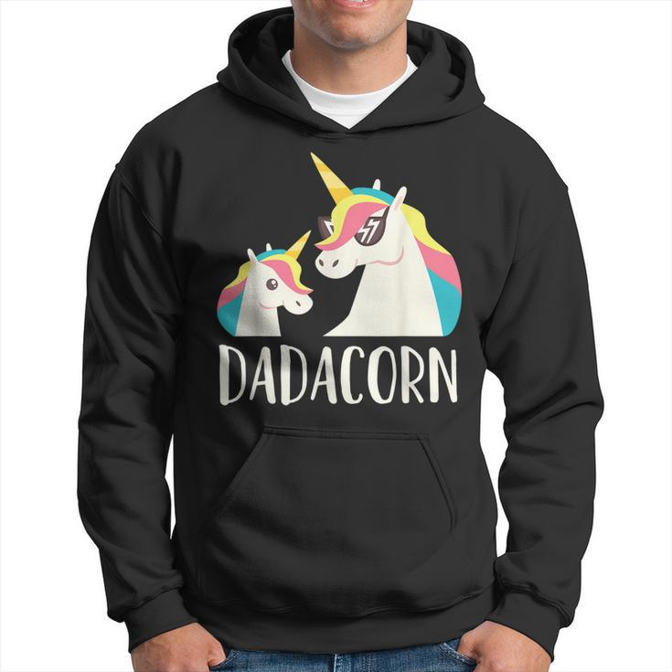 Dadacorn Father Daughter Unicorn Gift Hoodie