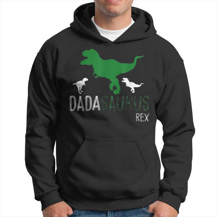 Dadasaurus Dad Dino Fathers Day Gifts Men Dinosaur V2 Hoodie