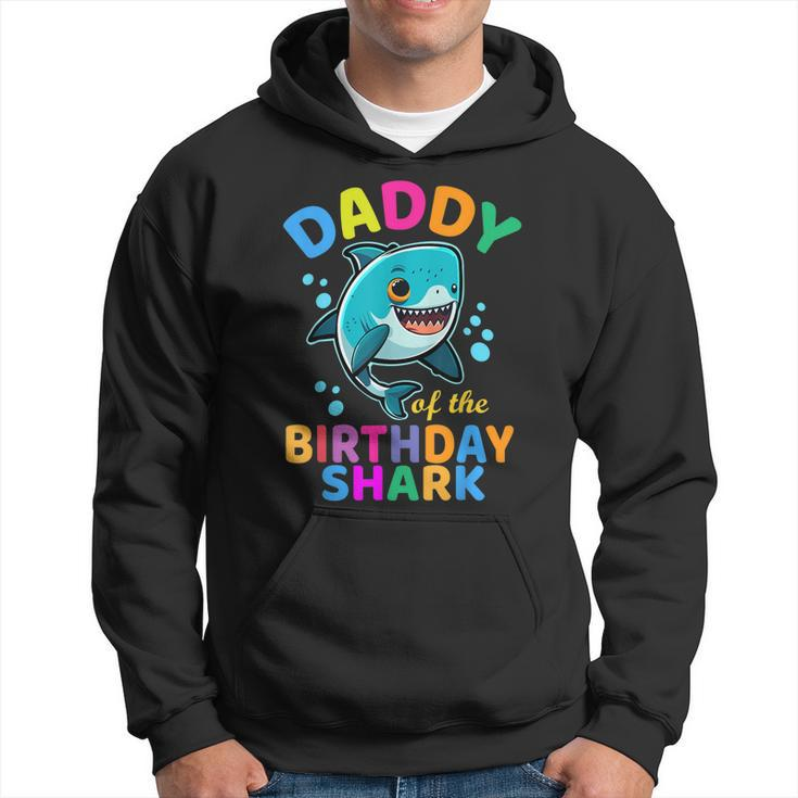 Daddy Of The Shark Birthday Dad Matching Family Bday  Hoodie