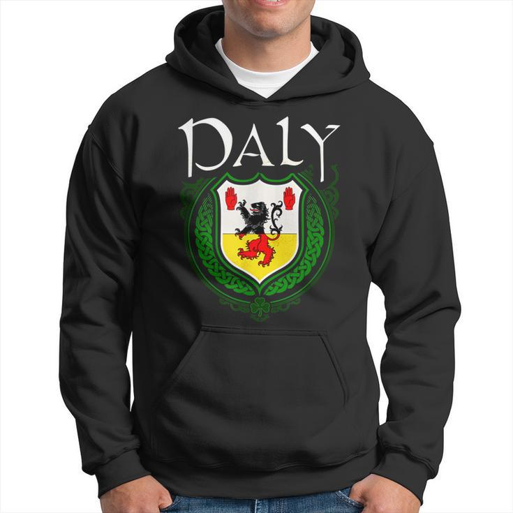 Daly Surname Irish Last Name Daly Family Crest Hoodie