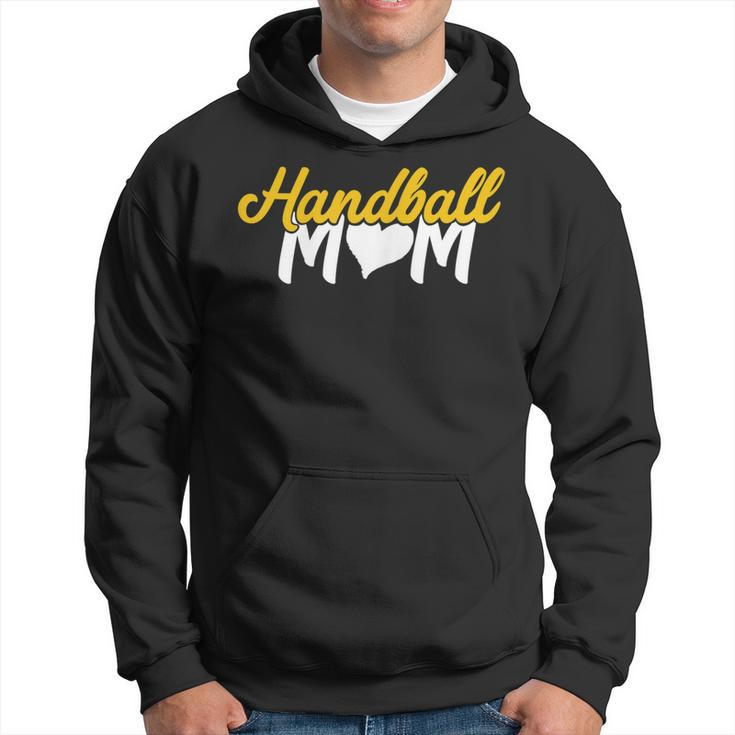 Damen Handball Mama Für Alle Handballer Frauen Hoodie
