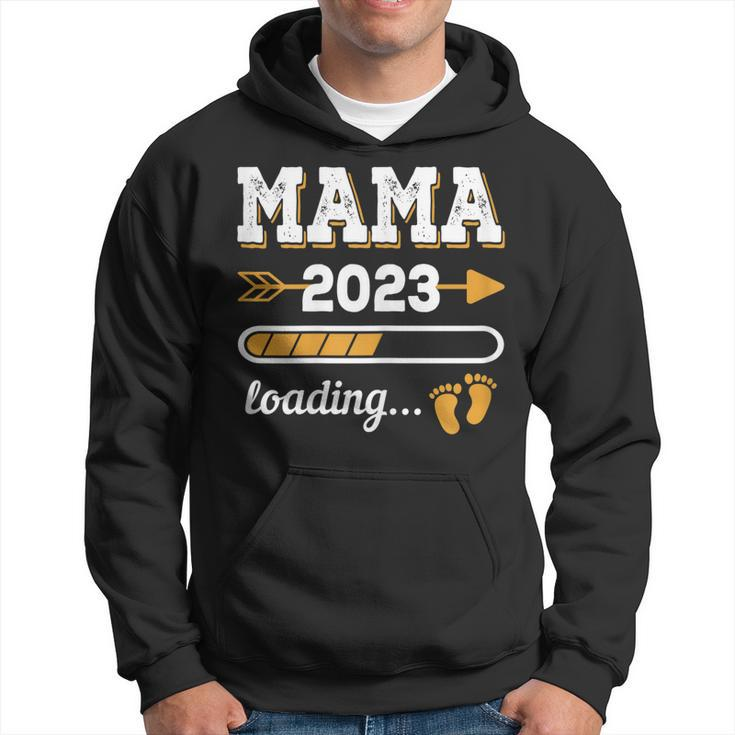 Damen Mama 2023 Loading Zukünftige Mutter 2023 Vintage Hoodie