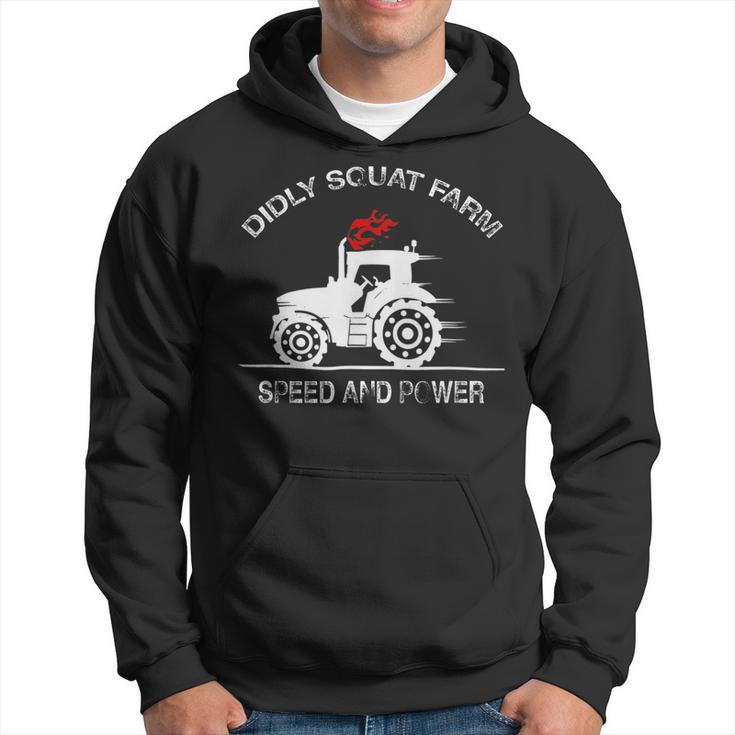 Diddly Squat Farm Speed And Power Perfect Tractor Design  Hoodie