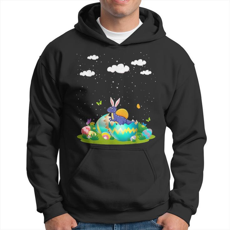 Dinosaur Pet Hatched Hatching From Easter Egg T Rex Easter Hoodie