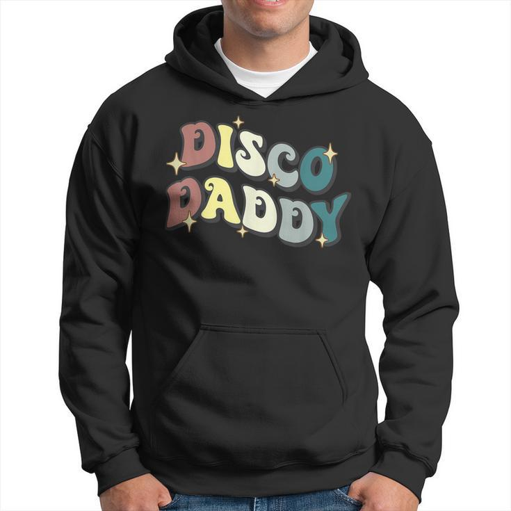 Disco Daddy Retro Groovy Matching 60S 70S Party Costume Dad  Hoodie