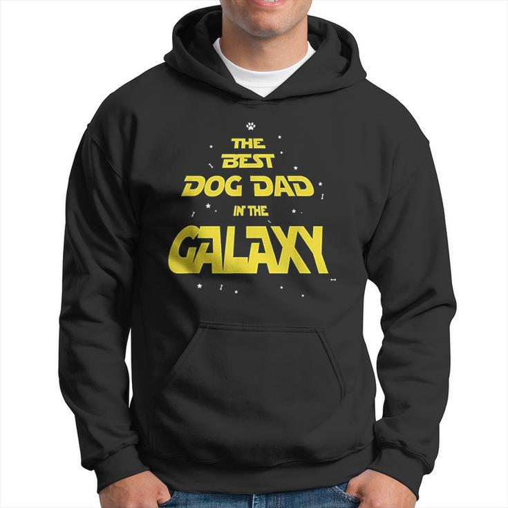 Dog Dad Best Dog Dad In The Galaxy Men Hoodie