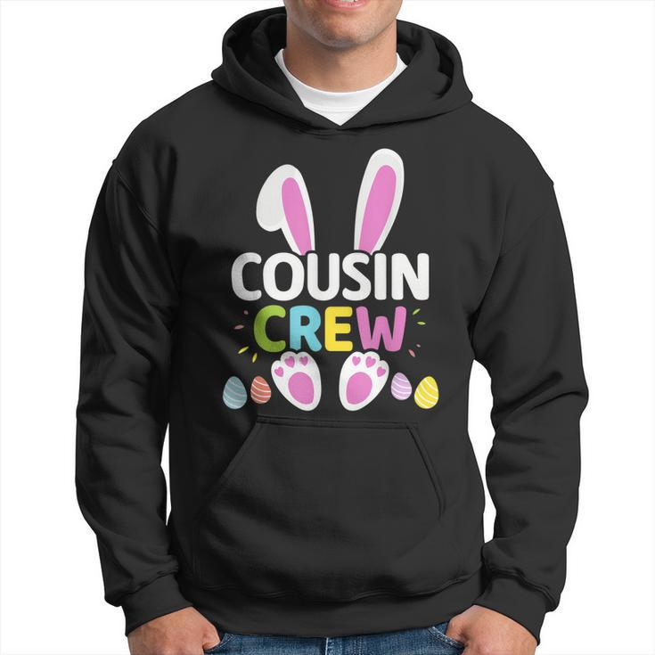 Easter Cousin Crew With Bunny And Eggs For Family  Hoodie