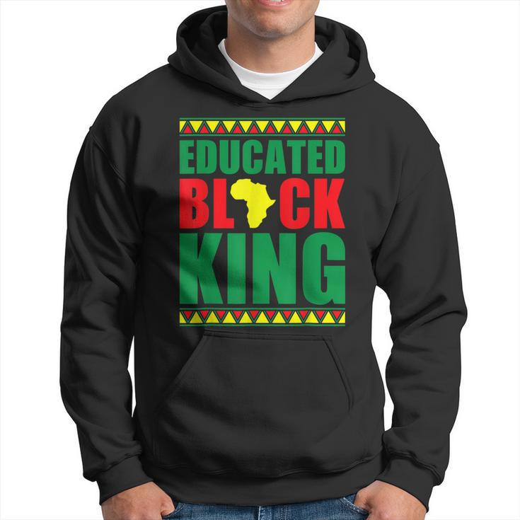 Educated Black King African American Melanin Black History  Hoodie