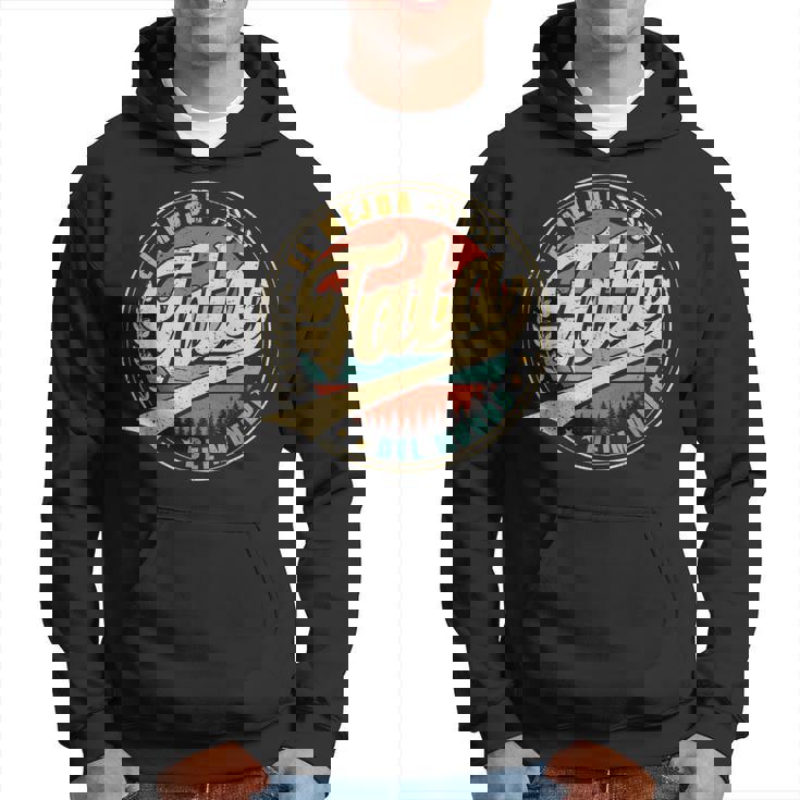 El Mejor Tata Del Mundo Men Retro Vintage Decor Dad Papa Hoodie Seseable CA