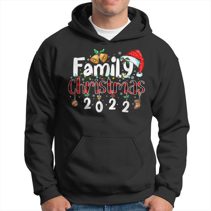 Family Christmas 2022 Matching Pajamas Squad Santa Elf Funny  V3 Men Hoodie Graphic Print Hooded Sweatshirt