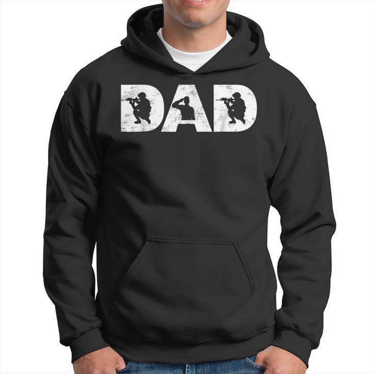 Fathers Day  Gift For Best Military Papa Ever Hoodie