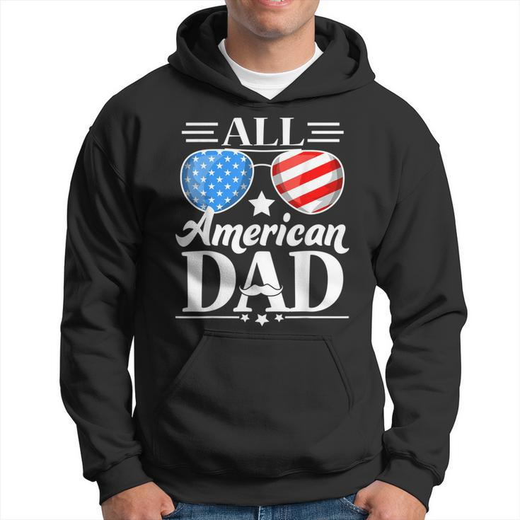 Fathers Day Gift | All American Patriot Usa Dad Hoodie
